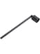 Walfront Stainless Steel Candle Snuffer Wick Dipper Oil Lamp Trim Trimmer Scissor Cutter Tool Hook(Black)
