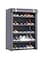 EETU Multipurpose Portable Shoe Rack Organizer,5 Tier Non Woven Fabric Shoe Storage Cabinet with Dustproof Cover,Foldable Shoe Cabinet for Entryway Hallway Closets,Space Saving,90 * 30 * 60cm