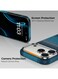 جراب Mobcos لهاتف iPhone 17 Pro باللون الأزرق القمري، مصنوع من ألياف الأراميد، بنسيج 1500D، غطاء مغناطيسي فائق النحافة وخفيف الوزن، متوافق مع تقنية MagSafe