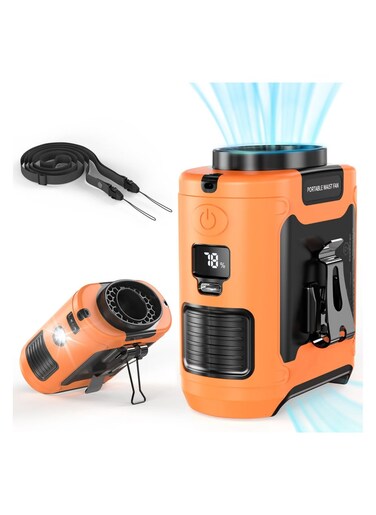 K50 10000mah Portable Waist Fan