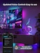 Lepro TB2 AI Table Lamp, Smart LED Lamp with Music Sync, Personalized AI Lighting Designer, Present, Colour Changing DIY, Voice Cotrol, Works with Alexa &amp; Google Assistant, Bluetooth &amp; 2.4GHz WiFi