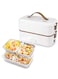 Self Cooking Electric Steamer Lunch Bento Box Mini Warmer Rice Cooker for Adult Kids Home Office School Travel Cook Raw Food