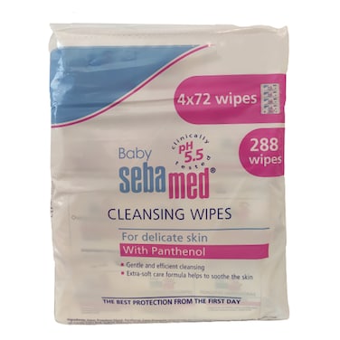 Sebamed Baby Wet Wipes 4X72S