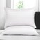 INFINI HOMES Standard Soft 100% Cotton 250TC Striped Pillow Cover for Home &amp; Hotel (50 X 75, Pack of 2, White)