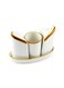 Ivory Mocha Porcelain Condiment Set &acirc;&euro;&ldquo; 4 Pieces