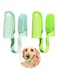2 Pack Toothbrush for Dog, Finger Toothbrush Kit Teeth Cleaning Cat Toothbrush with Full Surround Bristles