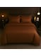6-Piece Duvet Cover Set &acirc;&euro;&ldquo; Includes 1 Duvet Cover, 1 Fitted Sheet &amp; 4 Pillowcases &acirc;&euro;&ldquo; King/Queen/Single Sizes, Color Brown
