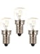 FRCOLOR 3pcs 15W E14 Microwave Bulbs Light Oven Heat-resistant Bulbs Microwave Light Replacement