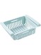 Storage Boxes &amp; Bins - Storage Rack 1PC Adjustable Stretchable Fridge Organizer Drawer Basket Refrigerator Pull-out Drawers Fresh Spacer Layer (Blue)