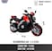 Lovely Baby Power Riding Motorcycle for Kids LB 9030EL, Motorbike, Ride-on with LED Lights, Music, MP3, Hand Accelerator, Leather Seat, EVA Wheels, Ages 2-4 Years
