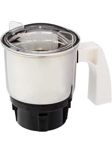 Preethi MGA 501 0.4L Chutney Jar for Eco Plus/Chef Pro and Blue Leaf, Small, Silver