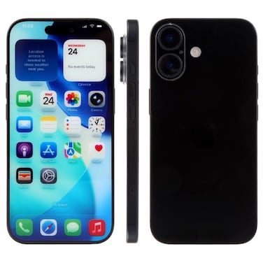 For iPhone 17 Color Screen Non-Working Fake Dummy Display Model &ndash; Black