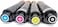 Compatible Toners for Canon GPR55 C-EXV-51 for Use with Canon IMAGERUNNER ADVANCE C5535 5535I C5540I C5550I C5560I Printer,4-Pack