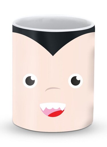 Premium Cute Dracula Designer Mug Pink/Black