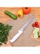Delcasa 8" Slicer Knife Designed - All-Purpose Knife Ultra Sharp Stainless Steel Blade With Ergonomic Handle   Chopping, Slicing, Dicing &amp; Mincing All Kinds Of Meat, Vegetables, Fruits &amp; More