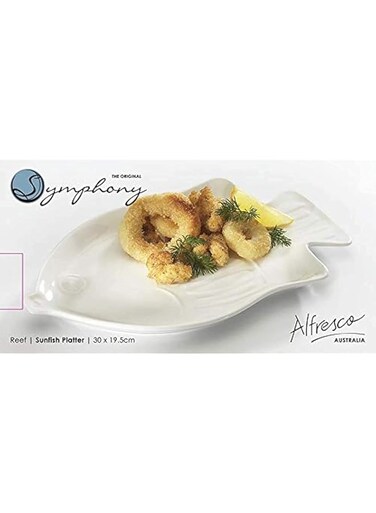 Symphony Reef Sun Fish Platter 30 X 19.5 X 2.2cm