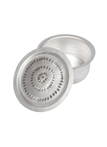 Aluminium Hammered Small Tope/Cooking Pot With Lid Silver 2.5Liters
