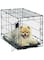 MidWest Homes for Pets Dog Crate   Newly Enhanced Life Stages XS Folding Metal Divider Panel, Floor Protecting Feet, Leak-Proof Pn 23L x 13.63W 16H inches, Breed.