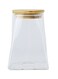 Creative Square Storage Sealed Tank Clear 10.2x8x14.6cm