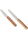 Royalford 2pcs Knife Set RF12465 Stainless Steel Blade Utility Knife with Paring Knife razor Sharp Blades Cooking Knife for carving and chopping kitchen Chef Knife Fruit Knives Set Dishwasher Safe