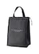 Thermal Insulated Lunch Bag Oxford Material Black 35 x 24.5 x 15cm