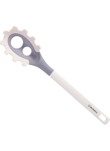 USA Silicone/PBT Spaghetti Server   Heat-Resistant Pasta Server   Non-Slip Handle   Safe for Non-Stick Cookware   Flexible &amp; Dishwasher Safe