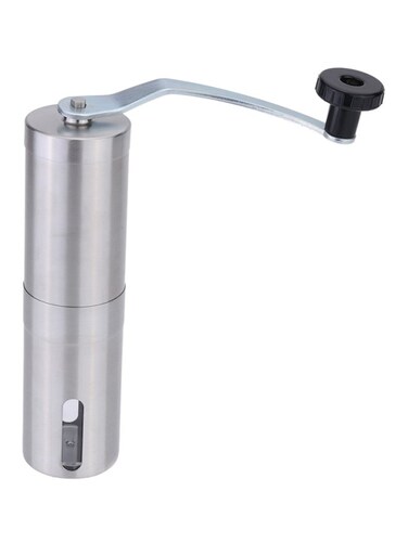 Coffee Bean Grinder Silver/Black 18x4.5centimeter