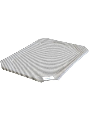 Coolaroo Replacement Cover, The Original Elevated Pet Bed by Large, Grey