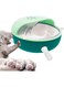 Oasisgalore Puppy Feeders for Multiple Puppies,4 Teats Feeder for Nursing Milk Feeder Puppy Kitten Nursing Station,180 ml Silicone Baby Pet Bubble Milk Bowl Feeder with Nipples