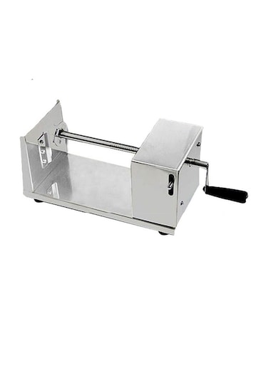 Twisted Potato Slicer Silver