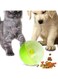 WEIN Puzzles Feeder Toy Puppy Food Dispenser Toys Treat Dispensing Balls Interactive Medium/Small Dog Slow Feeder Doggy Feeding Tumbler Ball Slow Ball for Pet Toy (Light green)