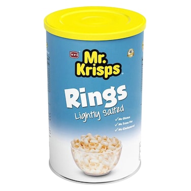 NFI Mr. Krisps Lightly Salted Rings, 65g