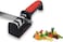 Knife Sharpener for Sharpening and Polishing Kitchen Knives - Black