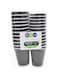 SNH Packing Disposable Double Wall Black Coffee Cups 12 oz Coffee Cups To Go (25 pack) Paper Coffee Cups and Designs   Recyclable   Hot Coffee Cups. (12 Ounce, Black)