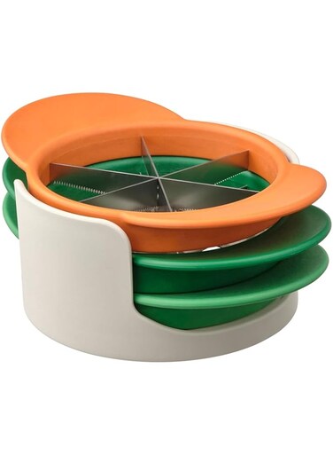 BS Case IKEAA UPPFYLLD Fruit Cutter, Set of 4, Mixed Colours -