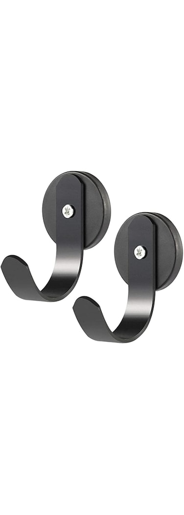 SYOSI Hook Up, 2 Pack Magnetic Wreath Hanger Wreath Holder Wreath Hanger Hook for Metal Front Door for Wreath Decorations