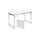 Outdoor Picnic Folding Table (White)