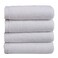 MAXQON Bath Towel - 100% Cotton 600 GSM Large Size (70x140cm) Highly Absorbent And Super Durable, Color White