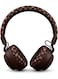 Cute Chocolate Brown Wireless Headphones for Kids &amp; Teens &ndash; Soft Floral Cushioned Over-Ear Bluetooth Headset, Adjustable Headband, Safe Volume, Foldable Design for Study, Travel &amp; Gifting