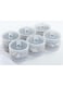 LOYAL RAIN Cat Water Fountain 2.5L/84oz with Volcano Shaped Design, 35dB Ultra-Quiet Pet Water Dispenser for Medium Dogs and All Cats (6 Pack Replacement Filters)