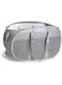 NALACAL Collapsible Laundry Baskets, Foldable Mesh Clothes Hamper with Reinforced Handles, Durable Pop Up Hampers for Laundry, Tear Proof &amp; Easy to Carry Laundry Hamper for Home, Dorm, Travel (Grey)