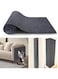 WREAGD Diy Trimmable Cat Scratching Carpet Mat for Furniture - 39.4" x 23.6" (Grey)