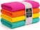 Bliss Casa Kitchen Towel Set (4 Pack, 16x20 Inch) - Cotton Dish Towels, Durable Cleaning Cloths, Highly Absorbent Durable Multipurpose Bar Towels &amp; Dish Cloths (Multi)