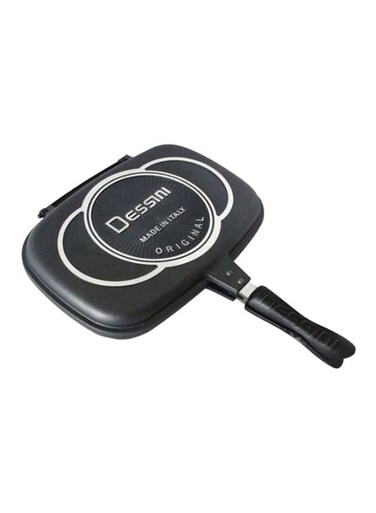 Double Tevel Grill Pan Black/Silver