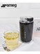 Travel Coffee Mug, 320ml Insulated Beverage Cup With Leakproof Lid, Long Lasting Coffee Tumbler With Lid And Straw, Travel Coffee Thermos &iuml;&frac14;&circ;Black&iuml;&frac14;&permil;