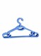 6 Pieces Clothes Hanger Set Blue 38.3X5.3X20Cm Anti Skid Design Premium Quality Plastic Blue 45cm