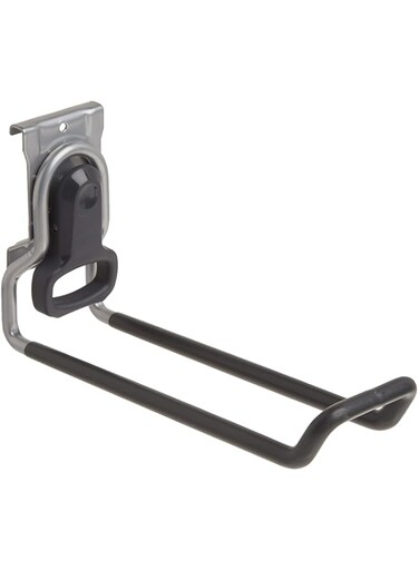 Rubbermaid FastTrack Ladder Hook, Garage Organization Wall Hanger, Ladder Hanger, Wall Mount and Heavy Duty Tool Hanger,Black