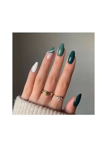 24-Piece Salon Acrylic False Nails Set