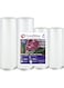 Coralblue Vacuum Sealer Rolls - Pack of 4 (2 Roll 28cm*5m, 2 Roll 22cm*5m), BPA Free Food Saver Rolls Have Multiple Sizes Great for Sous Vide, Meal Prep and Food Storage (4)