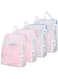 4Pcs Large Mesh Laundry Bags - 15.7 x 11.8 Inch Side Widening Zippered Reusable Wash bag, Laundry Net for Washing Machine with Handles, Ideal for Washing Socks, Baby Items, Lingerie, Travel Garments